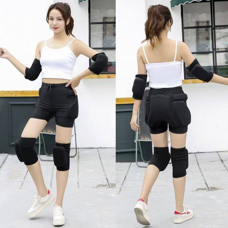 滑雪防摔护膝加厚3cm发泡硅胶垫裤轮滑冰护具单板外穿运动装备,淘宝优惠券,粉丝福利购,淘宝优惠卷