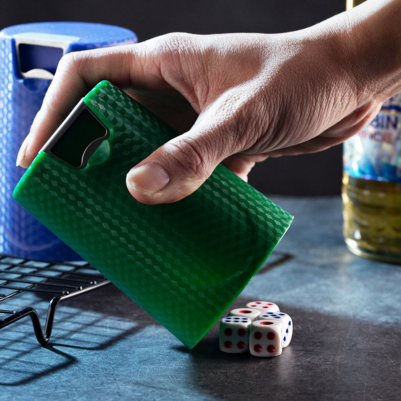 创意啤酒开瓶器骰盅骰子套装酒吧摇筛子喝酒筛盅夜店色盅娱乐色子