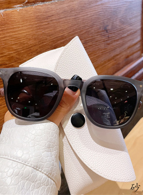 日潮vintage复古太阳眼镜木纹