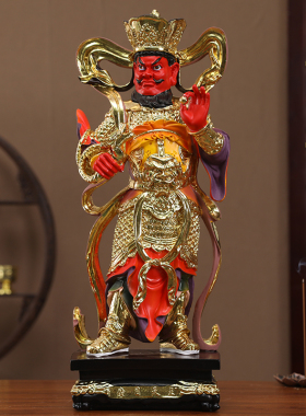 家用供奉四大天王神像国广目多闻增长天王客厅镇宅四大天王摆件