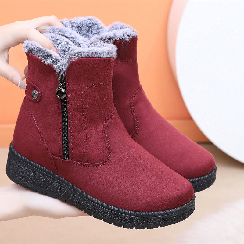 冬季高帮加绒女老北京布鞋女士加厚保暖妈妈鞋防滑耐磨大码女棉鞋,淘宝优惠券,粉丝福利购,淘宝优惠卷