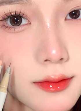 评价双头卧蚕笔女高光提亮两用