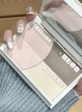 新品戈戈舞修容高光一体盘三色