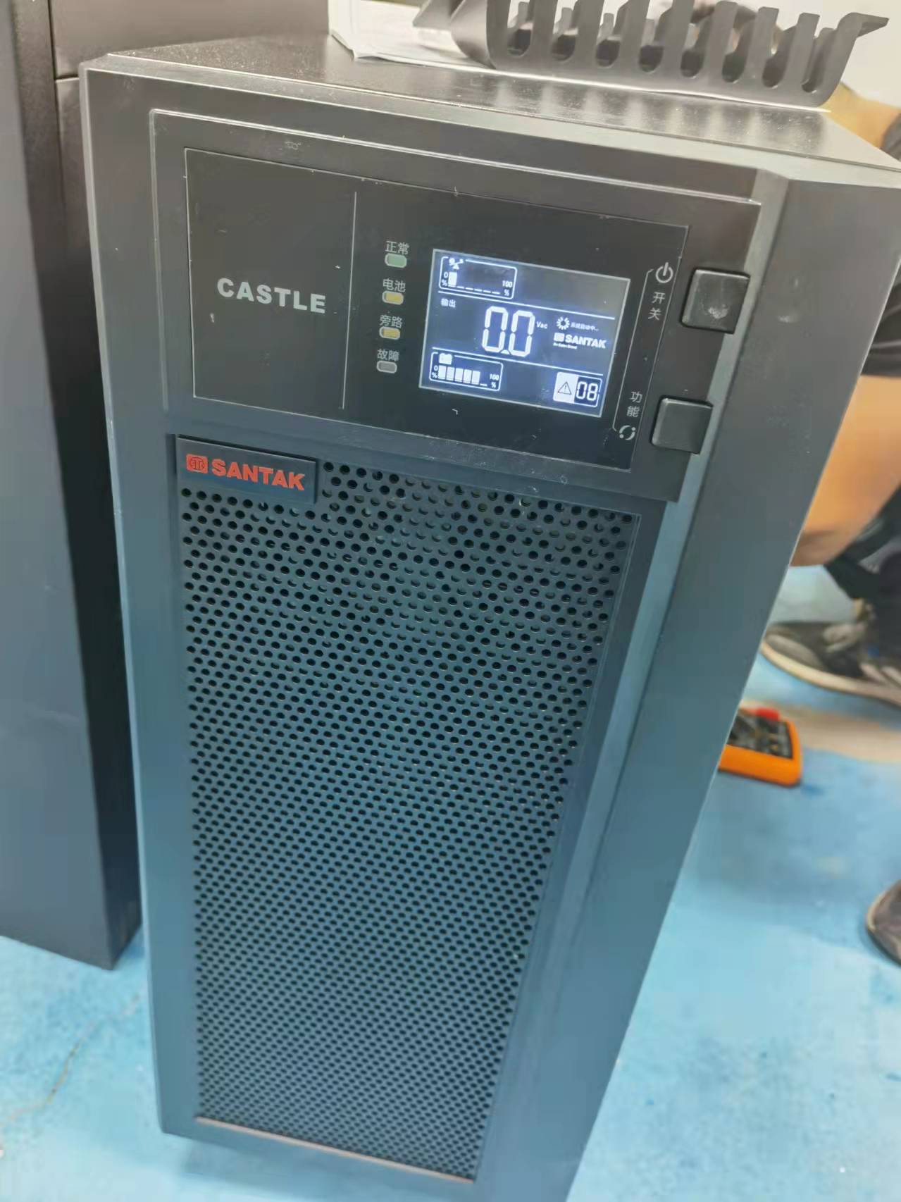 艾沃生UPS不间断电源3C20KS 20KVA16KW延时两小时机房服务器备用-图2