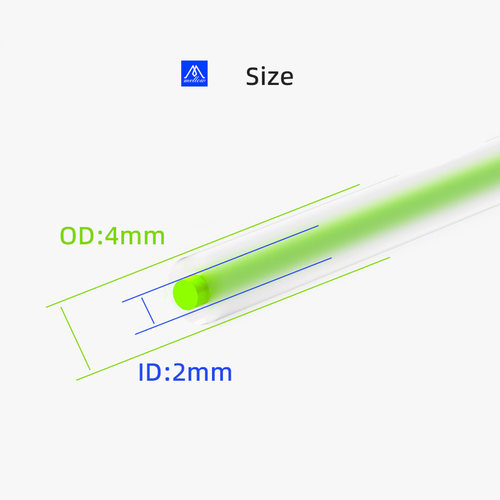 Mellow进口料2/3mm*4mm半透明PTFE管铁氟龙管3D打印机兔子多色 - 图1