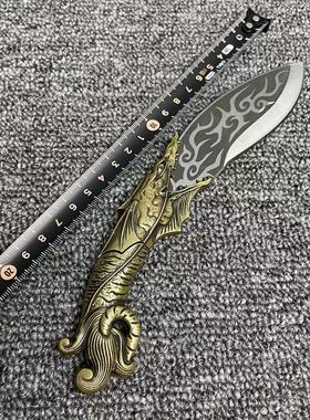 龙泉新款茶刀茶锥茶针手工锻打功夫茶具普洱茶刀收藏把玩茶道零配