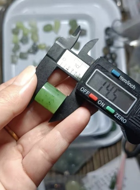 天然和田玉光面大桶珠卡13mm散珠子文玩配饰diy手串顶珠腰珠配珠
