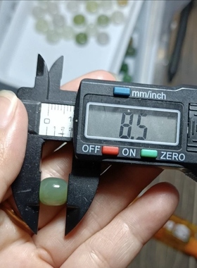 天然新疆和田玉散珠老型珠卡9mm+桶珠手串手链文玩diy配饰半成品