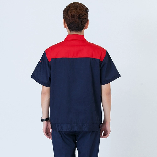 Летний тонкий износостойкий комбинезон подходит для мужчин и женщин, короткий рукав, делается под заказ