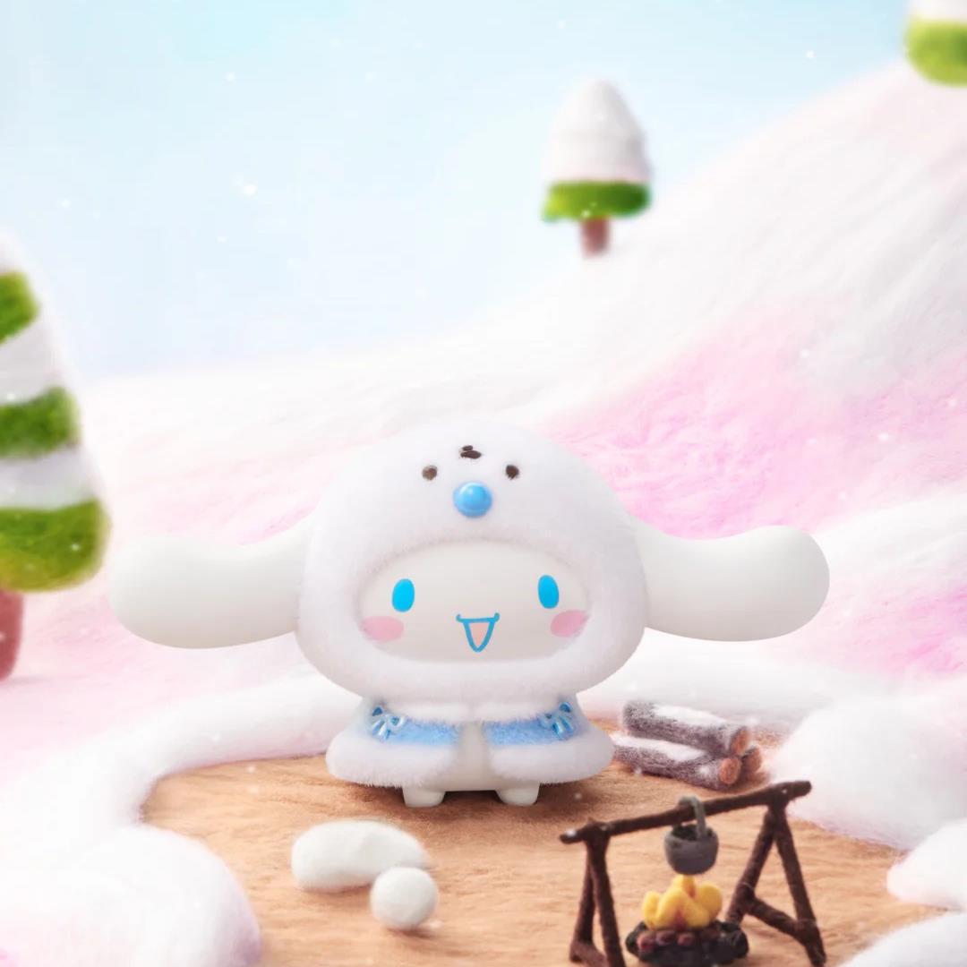 新品MINISO名创优品三丽鸥小斗篷系列植绒挂件盲盒换脸潮玩可爱礼 - 图3