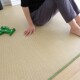 Rattan simple style bedroom floor covering four seasons play mat