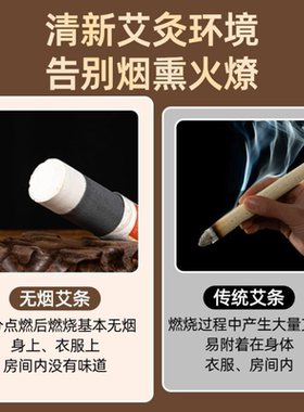无烟艾柱美容院医用祛湿艾灸条