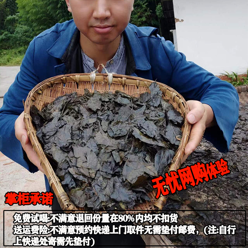 贵州苦丁茶余庆小叶云南毛冬青茶片品大叶老叶四川苦茶正凉茶 - 图1