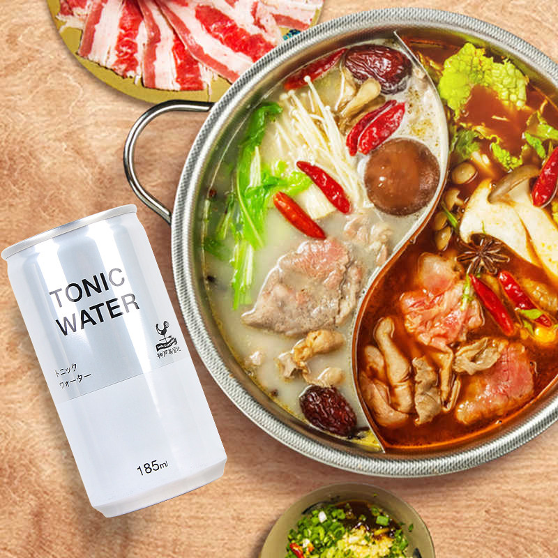 日本神户居留地汤力水tonic water气泡水碳酸饮料调酒185ml*6,淘宝优惠券,粉丝福利购,淘宝优惠卷