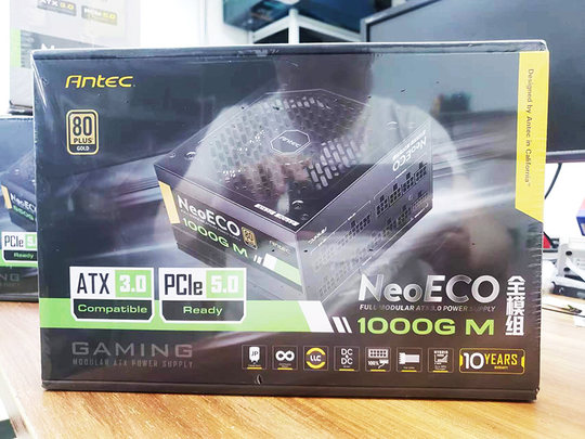 安钛克NE850/1000/1300/ATX3.0台机电源80PLUS金牌全模组10年换新