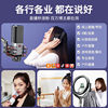 Live broadcast dedicated sound card set for mobile phones and computers