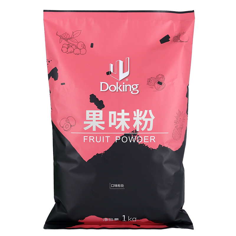 盾皇果味粉奶茶店专用原料 果粉 速溶奶茶粉袋装饮料草莓粉多口味高清大图