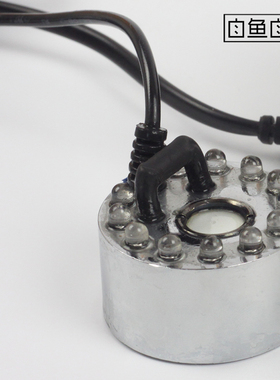 自乐多彩喷雾鱼池流水摆件假山