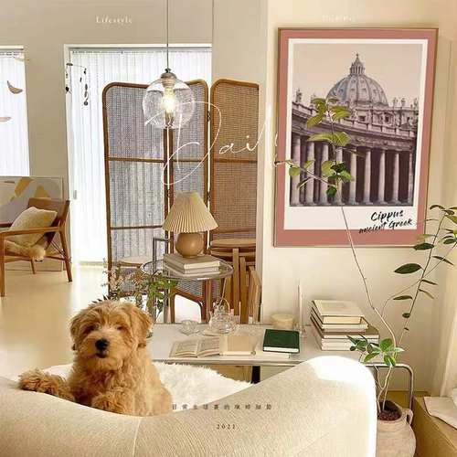 挂画ins风摆画海报家居装饰床头柜摆件抽象现代简约复古餐厅壁画 - 图2