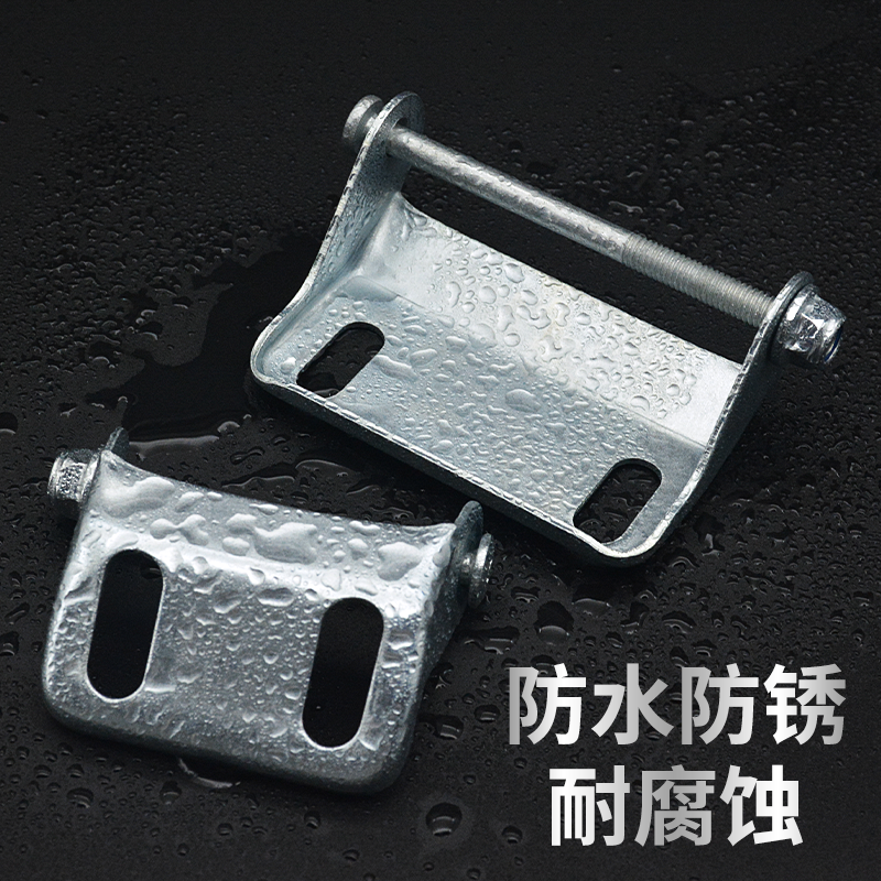 大力神巧格坐垫连接板迅鹰电动摩托车鞍座桶座垫锁扣合页固定卡 - 图1