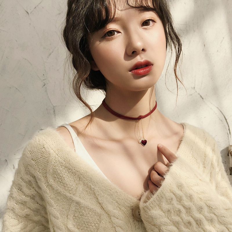 脖子饰品颈链 项圈黑色项链锁骨链女短款颈带网红 chocker choker 脖子饰品颈链 项圈黑色项链锁骨链女短款颈带网红 chocker choker