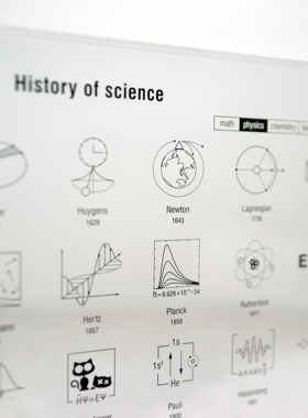 原创水晶学家history桌面摆件