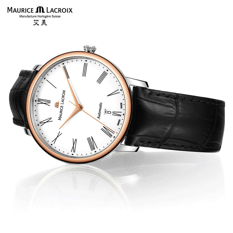 艾美2021年新款瑞士名牌情侣表一对正品机械表5201314男女对表