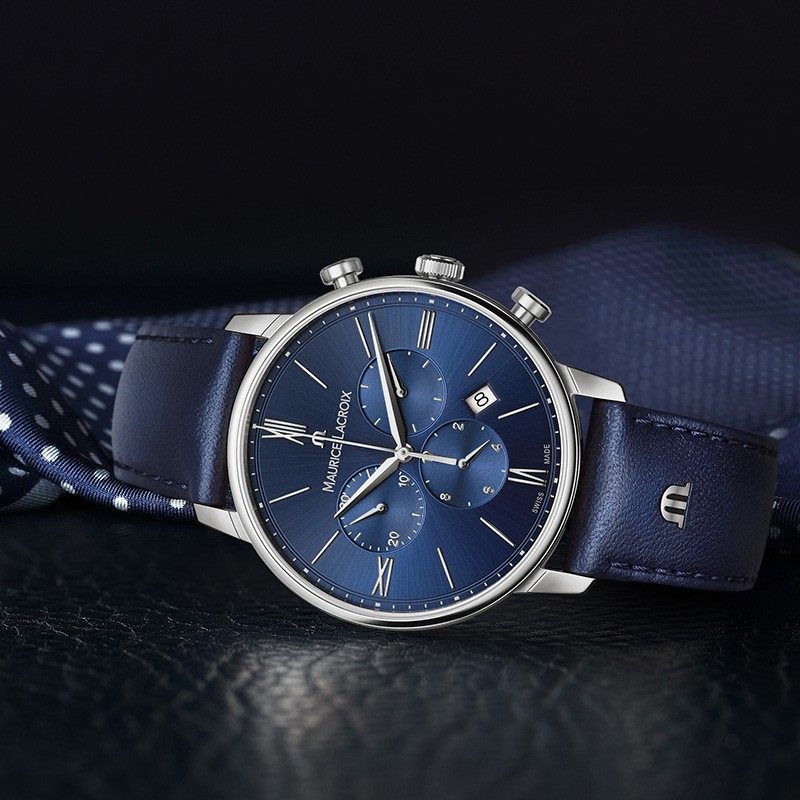 艾美MAURICE LACROIX瑞士石英机芯男表ELIROS系列时尚简约腕表 艾美MAURICE LACROIX瑞士石英机芯男表ELIROS系列时尚简约腕表