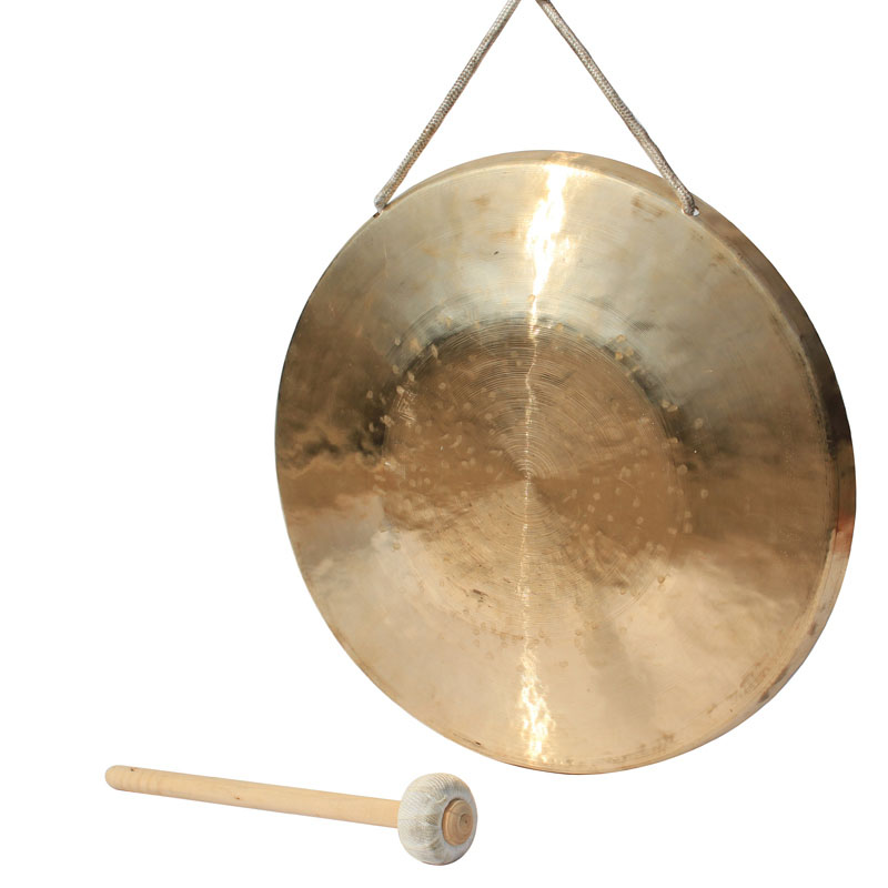 The upscale gong and gong are 30 centimeters thick and the gong instrument is delivered with a hammer about 1 0KG bronze gong