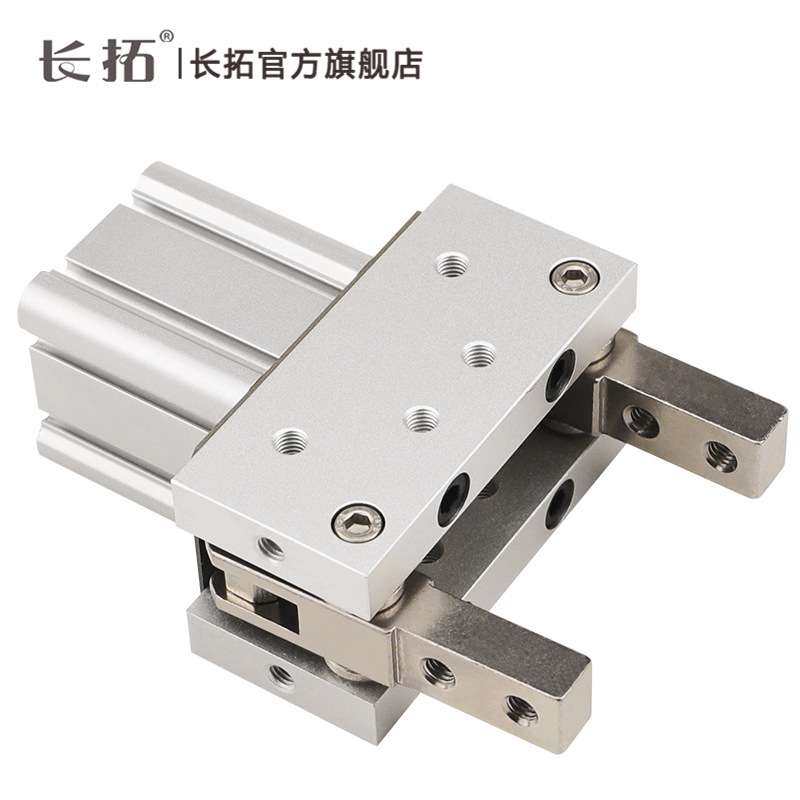 代替SMC手指气缸气爪支点开闭肘节型MHT2-32D/40/50/63 - 图0