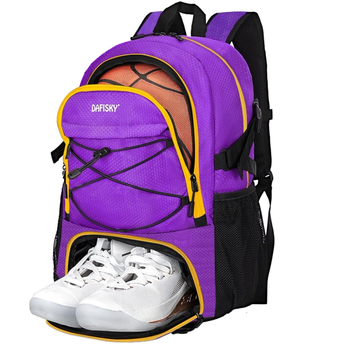 DAFISKY cross-border new color basketball backpack football large capacity sports outdoor backpack basketball bag football bag