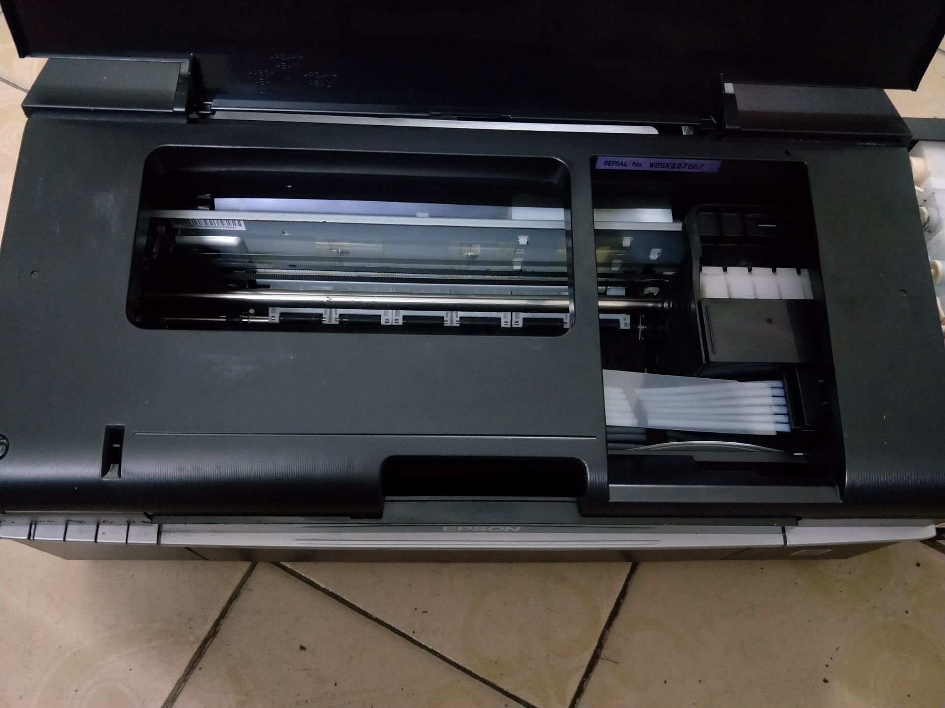Epson爱普生L805彩色喷墨照片6色打印机墨仓式连供无线WiFi替R330-图1