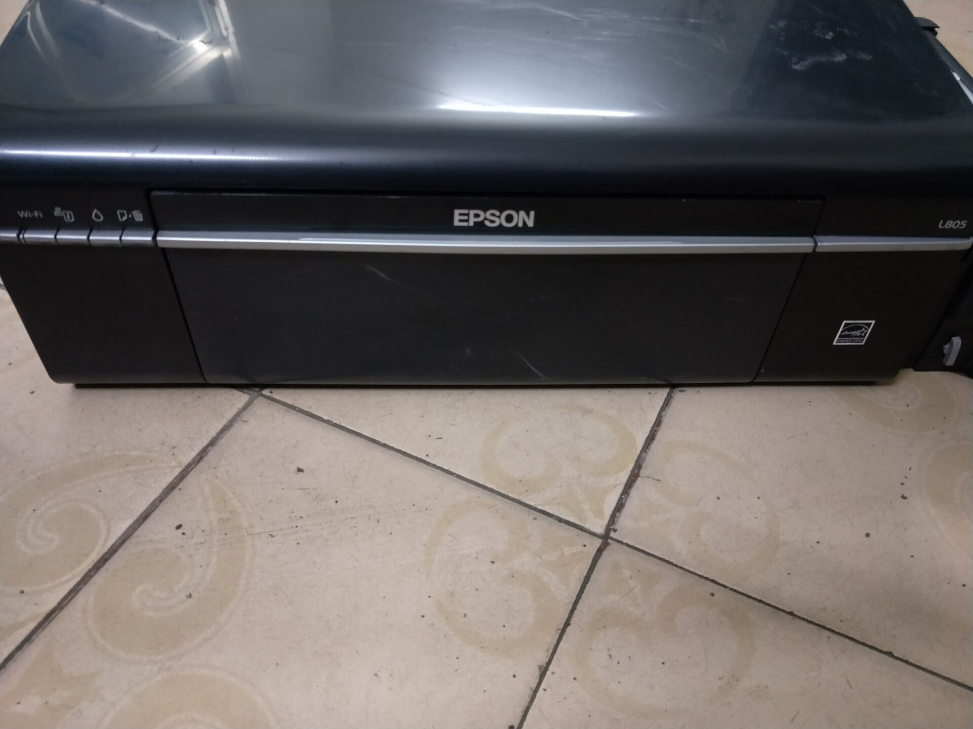 Epson爱普生L805彩色喷墨照片6色打印机墨仓式连供无线WiFi替R330-图0