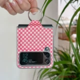 Samsung, совместимый раскладной чехол для телефона, кольцо, складывающийся экран, Z Flip3