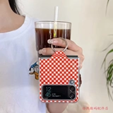 Samsung, совместимый раскладной чехол для телефона, кольцо, складывающийся экран, Z Flip3