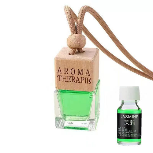 车载汽车香水挂件持久淡香精油车用香氛男香薰女专用挂式吊坠 - 图1