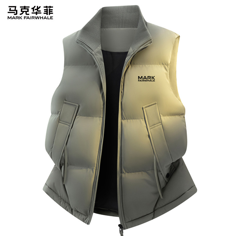 马克华菲保暖加棉马甲男士外套休闲加厚冬季立领男款工装无袖棉服,淘宝优惠券,粉丝福利购,淘宝优惠卷