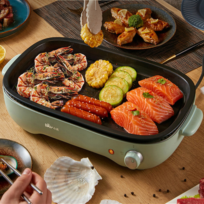 电烤炉家用无烟烧烤烤肉盘电烤盘烤肉锅烧烤 热品库 性价比省钱购