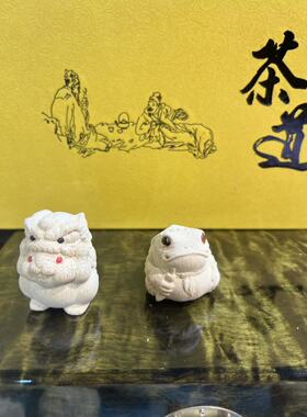 实心龙血金丝竹雕刻手把玩件成品盲盒随机发招财金蟾动物摆件盘玩