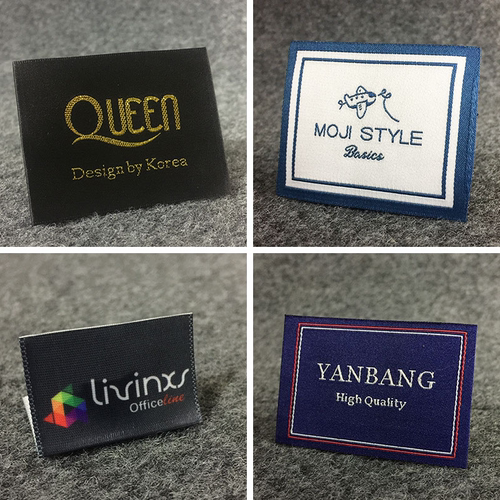 奥盛翔衣服领标定制订做布标定做织唛织标洗唛水洗标服装辅料吊牌 - 图0