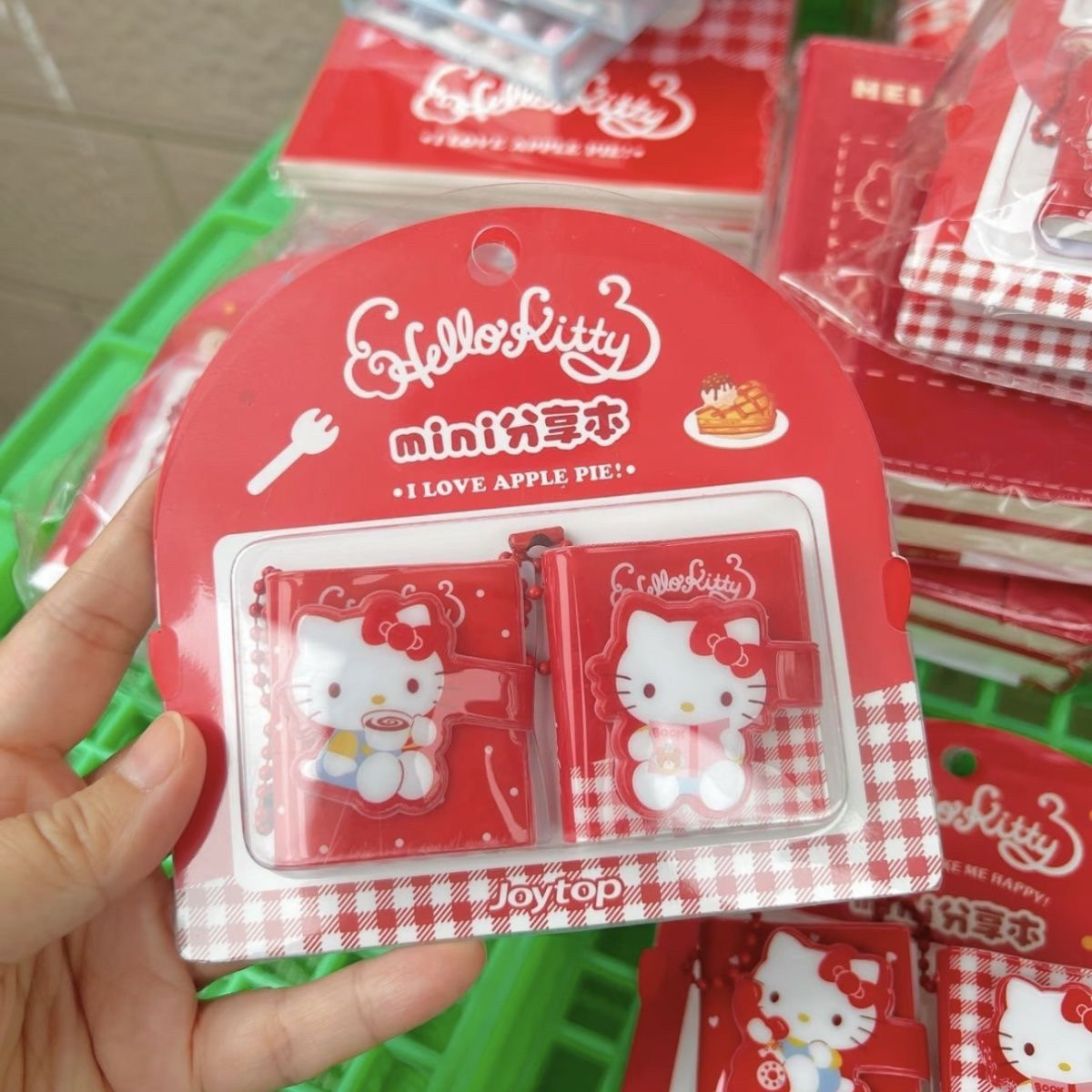 正版三丽鸥凯蒂猫MINI豆豆本手账本小号分享本学生儿童记事笔记本,淘宝优惠券,粉丝福利购,淘宝优惠卷