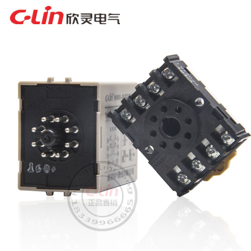 欣灵时间继电器ST3PA-A/B/C/D/E/F/G电子式HHS5C通电延定时24220V - 图3