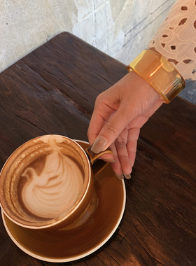 多巴胺透明彩色素圈手镯亚克力