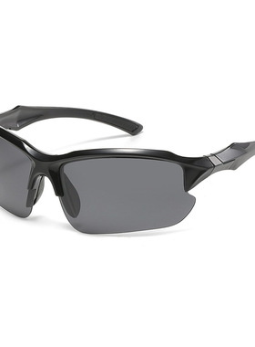 户外男女运动骑行眼镜变色偏光太阳镜夜视镜防风沙防雾UV400