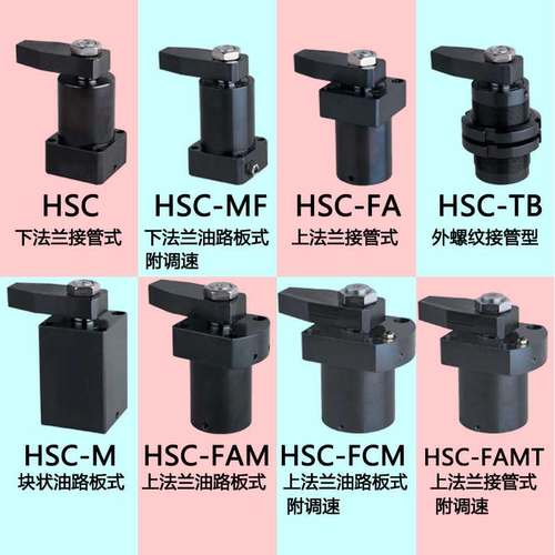 CHS/HSC嘉刚型转角油缸台湾品质进口夹具油缸HSC25SR*90/32*90/32 - 图0