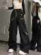 Cargo Pants Elastic Waist Pocket Trousers Cargo Pants
