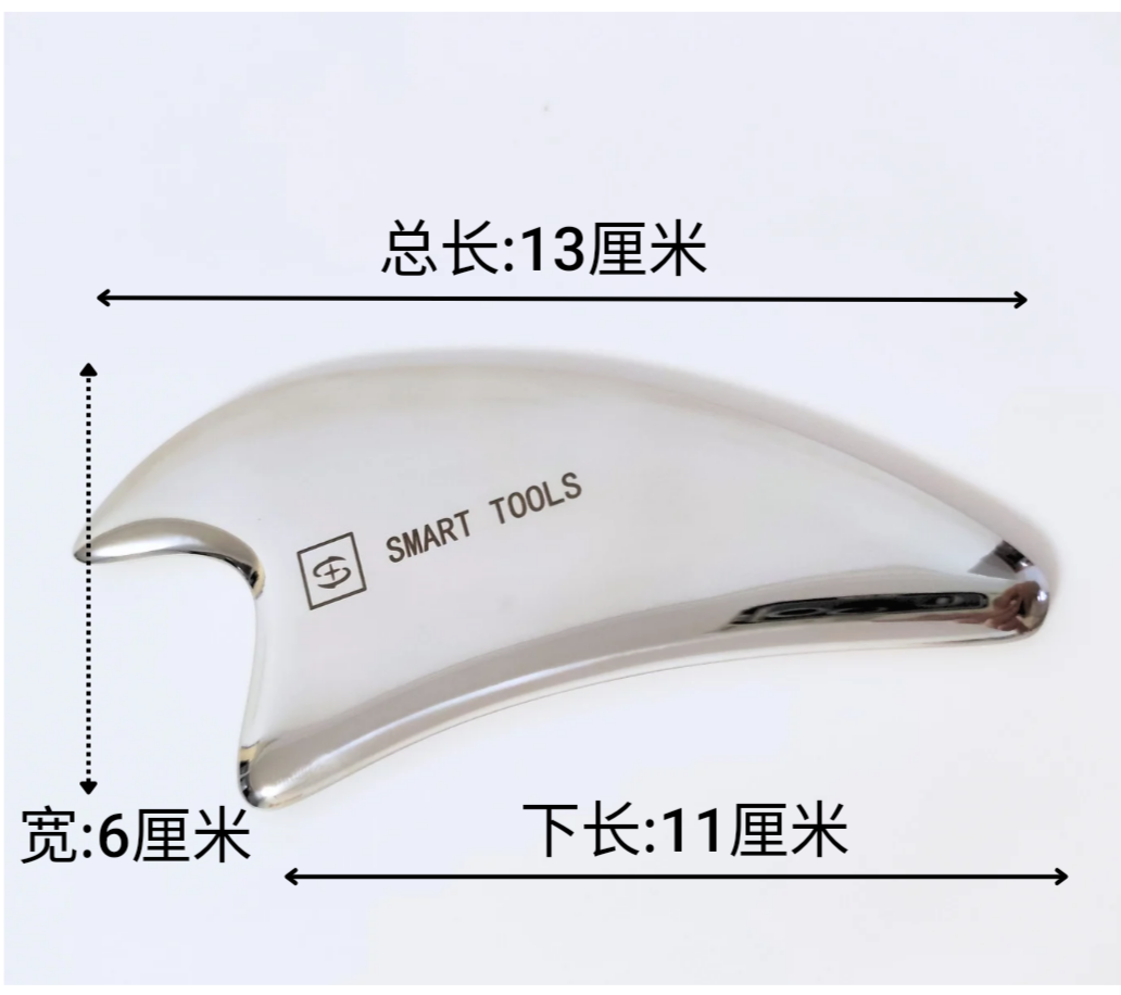 316筋膜刀鲨鱼刀三角刀按摩棒刮痧板肌肉理疗深层康复松解刀 - 图2