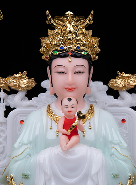 三霄娘娘神像汉白玉泰山奶奶