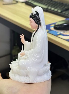 妙善观音娘娘车载桌面摆件