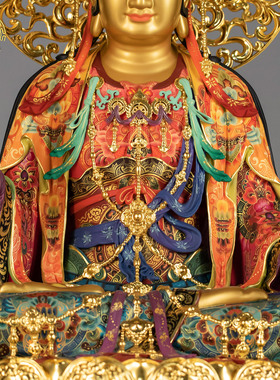 文殊普贤菩萨神像摆件家居供奉